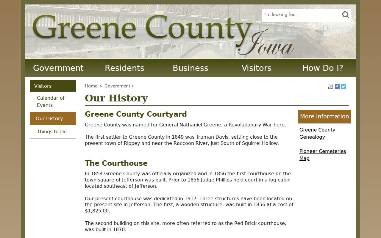 Greene County criminal court case County Attorney page
