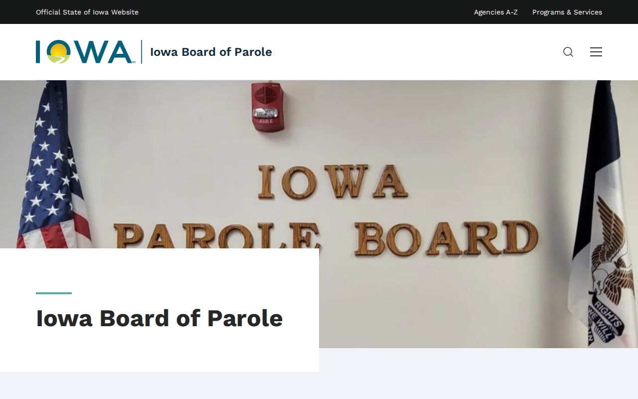 Greene County criminal record Iowa parole authority source